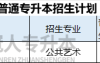 2025年河北专升本公共艺术专业招生人数