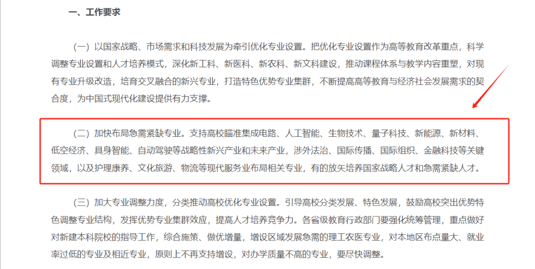 教育部钦点的未来专业,必须升!