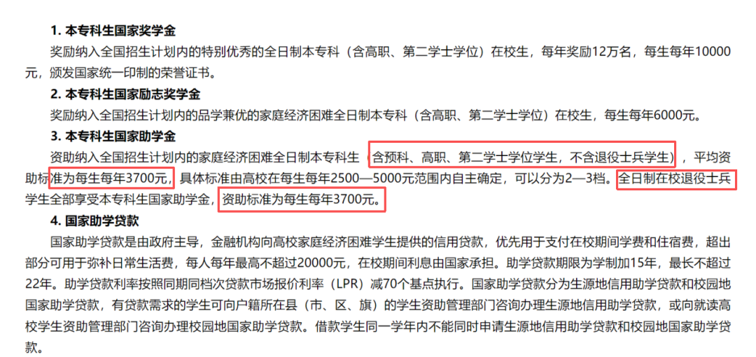 助学金涨了!本科后你能拿到的钱又多了!